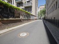 Berlin City Wall: A Cobble Stone Road