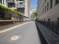 Berlin City Wall: A Cobble Stone Road