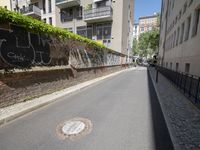 Berlin City Wall: A Cobble Stone Road