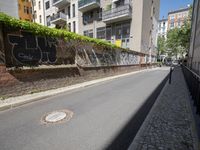 Berlin City Wall: A Cobble Stone Road