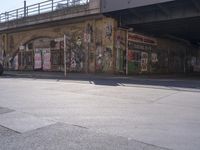 Berlin Cityscape with Architecture and Graffiti