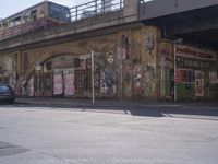 Berlin Cityscape with Architecture and Graffiti