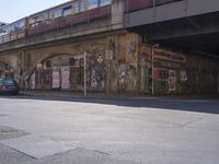 Berlin Cityscape with Architecture and Graffiti