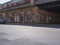 Berlin Cityscape with Architecture and Graffiti