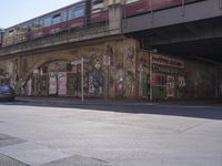 Berlin Cityscape with Architecture and Graffiti