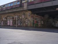 Berlin Cityscape with Architecture and Graffiti