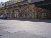 Berlin Cityscape with Architecture and Graffiti