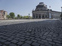 Berlin Cityscape with Bode Museum: Urban Architecture 001