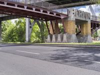 Berlin Cityscape with Bridge and Urban Life