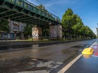 Berlin Cityscape: Bridges and Urban Roads in Germany