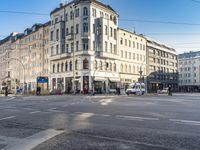 Berlin Cityscape: Clear Sky and Urban Streets