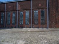 Berlin Cityscape: Cobblestone Roads and Clear Skies