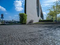 Berlin Cityscape: Cobblestone Streets and River Views