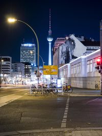 Berlin Cityscape: Night Skyline of Germany's Capital