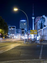 Berlin Cityscape: Night Skyline of Germany's Capital