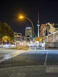 Berlin Cityscape: Night Skyline of Germany's Capital