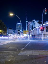 Berlin Cityscape: Night Skyline of Germany's Capital