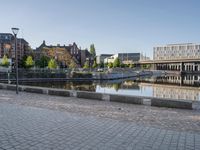 Berlin Cityscape: Modern Architecture Reflected in a Lake