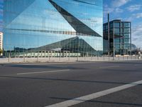 Berlin Cityscape with Modern Architecture and Office Buildings