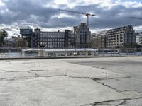 Berlin Cityscape with Modern Architecture and Water