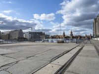 Berlin Cityscape with Modern Architecture and Water