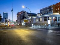 Berlin Cityscape at Night