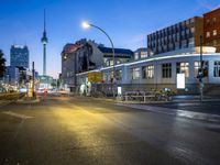 Berlin Cityscape at Night