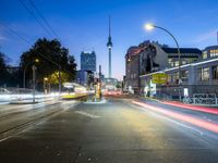 Berlin Cityscape at Night