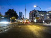 Berlin Cityscape at Night
