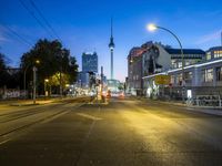 Berlin Cityscape at Night