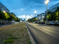 Berlin Cityscape: Night Lights Illuminating the City