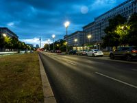 Berlin Cityscape: Night Lights Illuminating the City