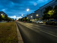 Berlin Cityscape: Night Lights Illuminating the City