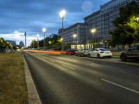 Berlin Cityscape: Night Lights Illuminating the City