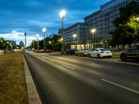 Berlin Cityscape: Night Lights Illuminating the City