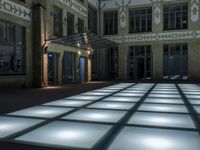 Night View of Berlin Cityscape