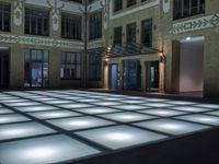 Night View of Berlin Cityscape