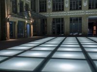 Night View of Berlin Cityscape