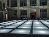 Night View of Berlin Cityscape