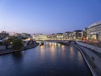 Berlin Cityscape: A Night View of Germany