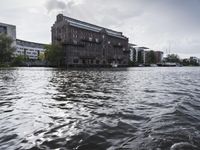 Berlin Cityscape: Reflections on the River