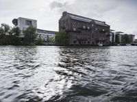 Berlin Cityscape: Reflections on the River