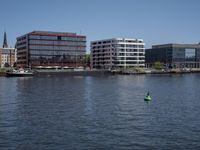 Berlin Cityscape: River Reflection