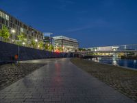 Berlin Cityscape: River and Urban Design Harmony