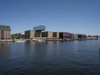 Berlin Cityscape Skyline with Water Reflection