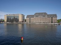 Berlin Cityscape Skyline with Water Reflection
