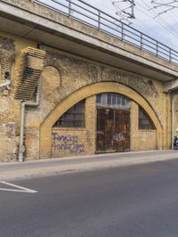 Berlin Cityscape with Viaduct Architecture Building 003