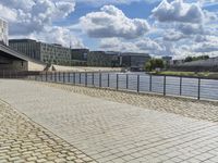 Berlin Cityscape: Reflections on Water and Asphalt