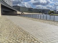 Berlin Cityscape: Reflections on Water and Asphalt