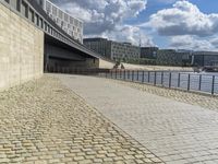 Berlin Cityscape: Reflections on Water and Asphalt